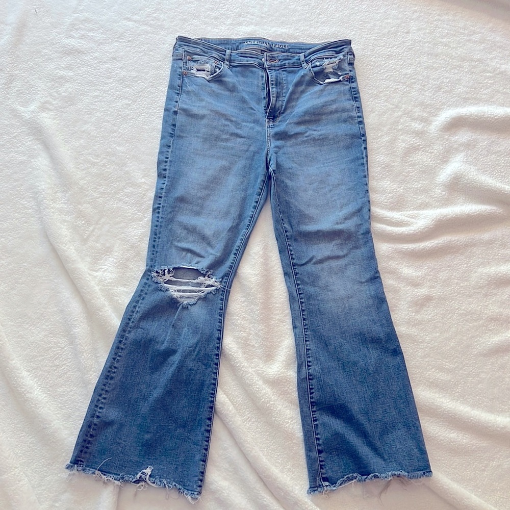 American Eagle Real Good Jeans 16 stretch.